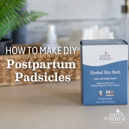 How to Make DIY Postpartum Padsicles