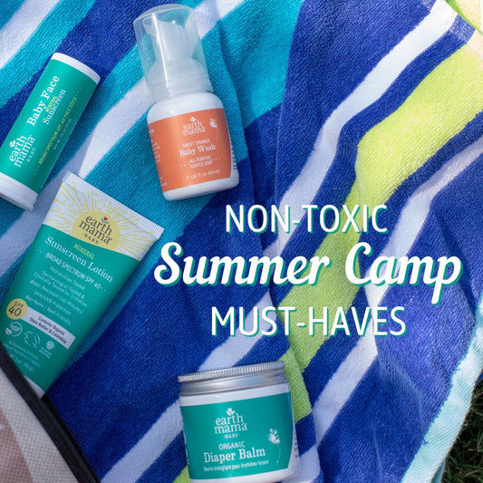 Earth Mama Organics Non Toxic Summer Camp Must Haves