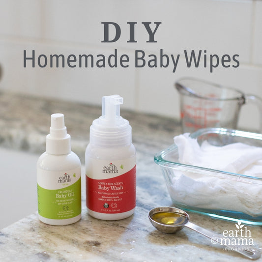 Homemade Baby Wipes Earth Mama Organics