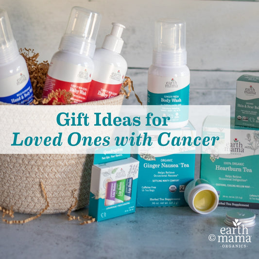 Gift ideas for cancer patients: Earth Mama Organics