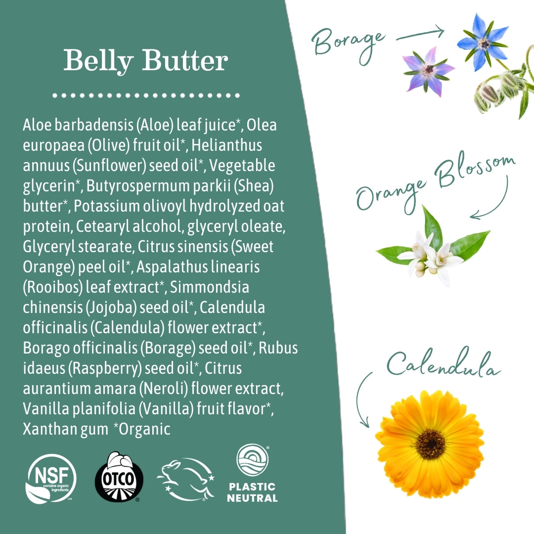 Belly Butter Ingredients