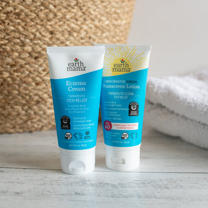 Eczema Cream + Uber-Sensitive Mineral Sunscreen Set